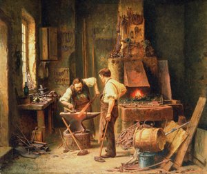 De smidse, 1836